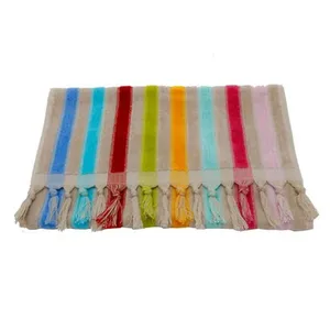 حوله دستی آذربافت طرح کارنا سایز 40×75 سانتی متر مجموعه دوعددی