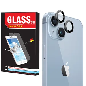 محافظ لنز دوربین هارد اند تیک مدل Ring Metal مناسب برای گوشی موبایل اپل Iphone 11