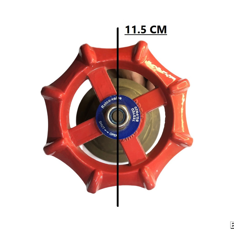 شیر فلکه راتکو مدل برنجی کشویی 3 اینچ شیر فلکه راتکو مدل برنجی کشویی 3 اینچ
