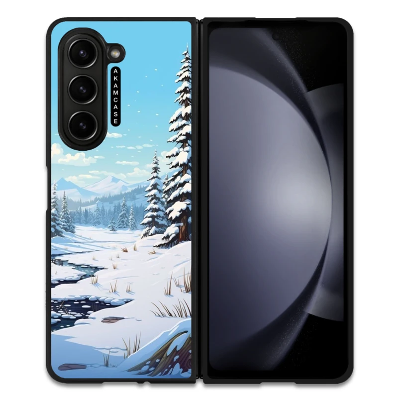 کاور آکام مدل AMC-WSGZFOLD5-WINTER-5 مناسب برای گوشی موبایل سامسونگ Galaxy Z Fold 5