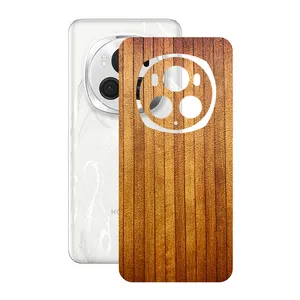 Remax cover sticker Leth model wood design suitable for Honor Magic6 Pro mobile phone