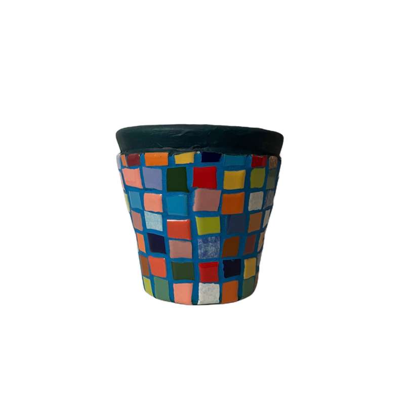 گلدان تزئینی مدل رنگین کمان کد sm-021