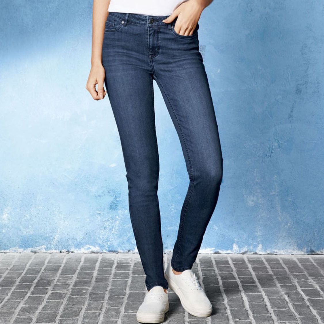 شلوار جین زنانه اسمارا مدل سوپر اسکینی فیت کد 13806468 -  - 2