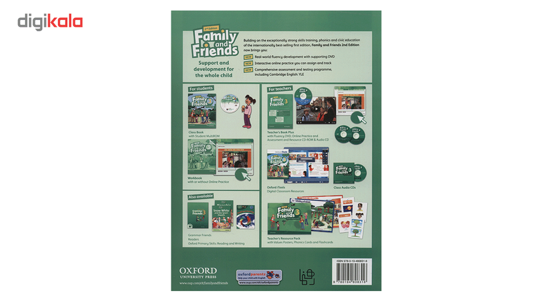 کتاب زبان Family And Friends 3 - Class Book + Workbook