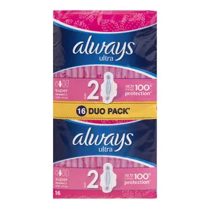 نوار بهداشتی الویز مدل Super Plus بسته‌ 16 عددی