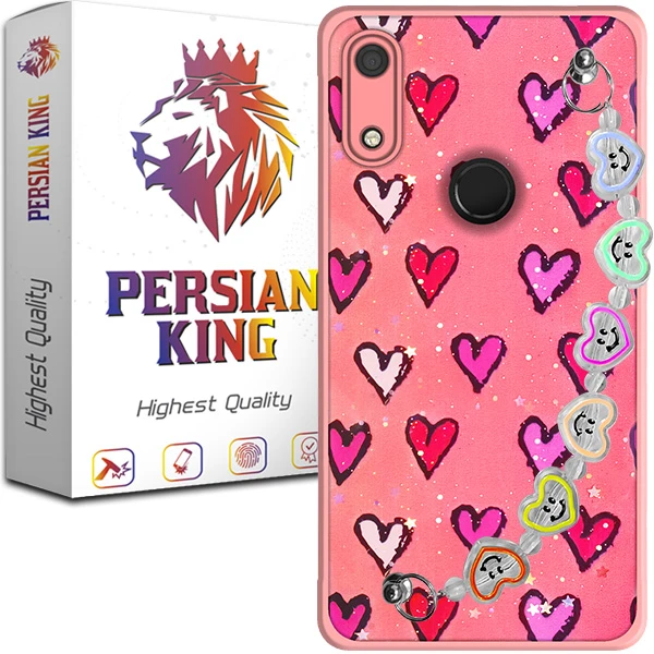 کاور پرشین کینگ مدل Ghalbi مناسب برای گوشی موبایل هوآوی Y6 Prime 2019 / Y6S / آنر 8A