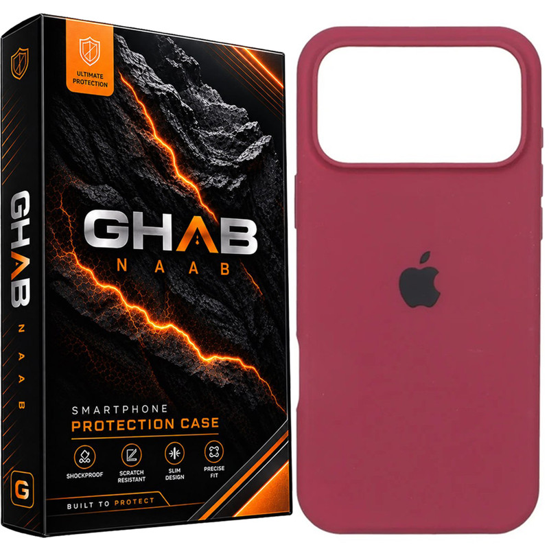 کاور قاب ناب مدل سیلیکونی مناسب برای گوشی موبایل اپل IPhone 18 Pro / 17 Pro