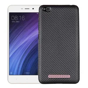 Fiber Carbon Jelly Case For Xiaomi Redmi 4a