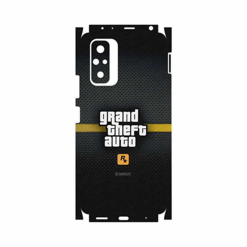 برچسب پوششی ماهوت مدل Gta-Game-FullSkin مناسب برای گوشی موبایل شیائومی Redmi Note 10 Pro Max