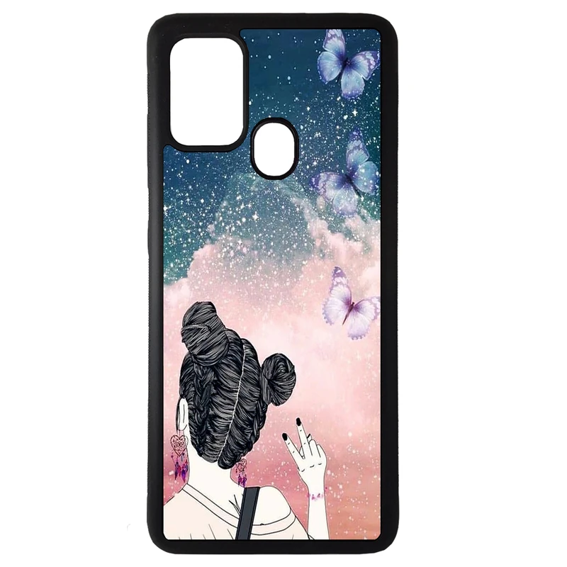 کاور طرح دختر کد 1146 مناسب برای گوشی موبایل سامسونگ galaxy m30s