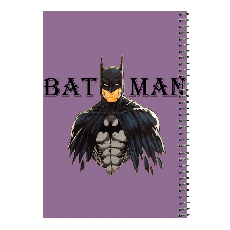 دفتر مشق 80 برگ اس جی مدل بتمن کد ۳۴    