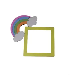 استیکر کلید و پریز کودک مدل قاب فانتزي چوبي