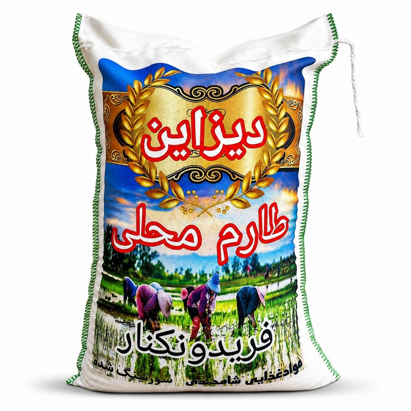برنج طارم محلی فریدونکنار دیزاین - 10 کیلوگرم