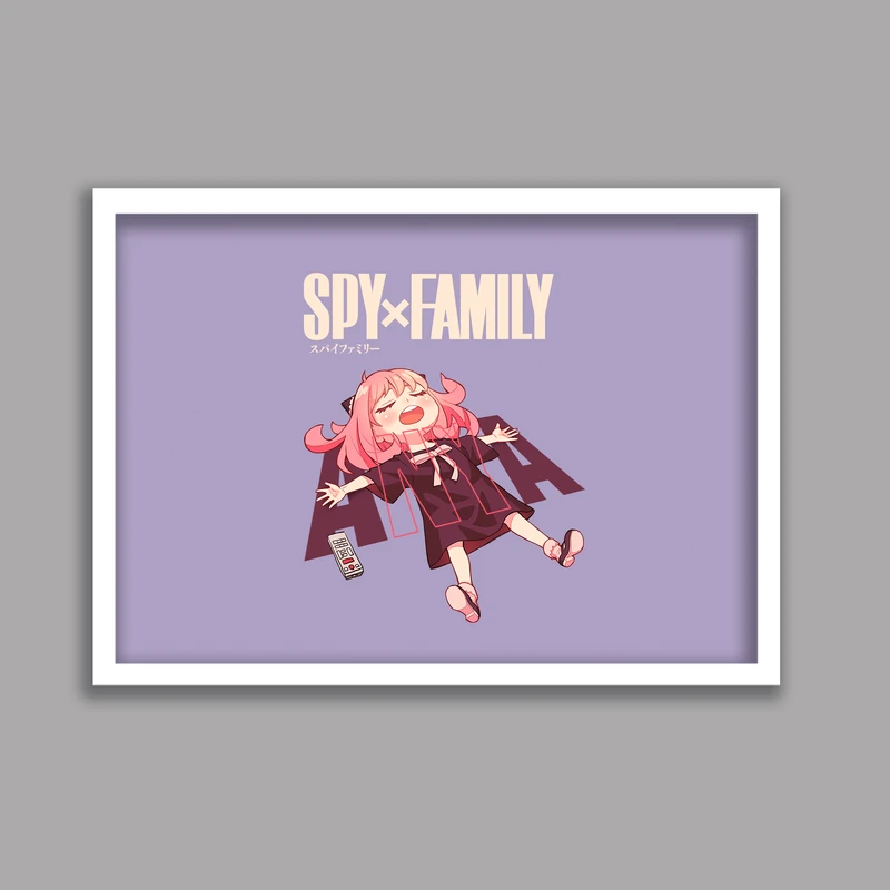 تابلو مدل انیا فورجر انیمه اسپای ایکس فمیلی Spy x Family کد LA-G10367