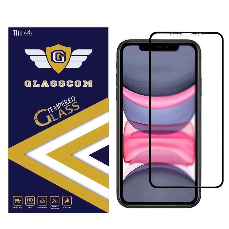 محافظ صفحه نمایش مات گلس کام مدل G-i11m مناسب برای گوشی موبایل اپل iPhone 11 / XR
