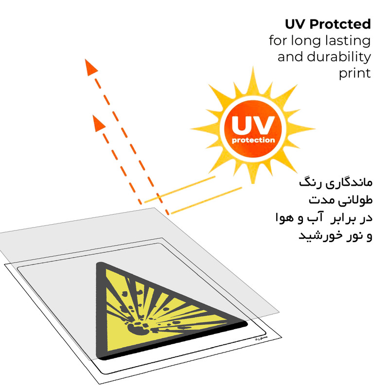 برچسب ایمنی مستر راد طرح خطر انفجار مدل HSE-OSHA-197 برچسب ایمنی مستر راد طرح خطر انفجار مدل HSE-OSHA-197