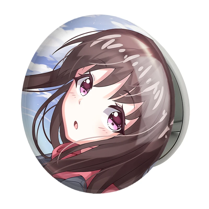 آینه جیبی خندالو طرح هیوری انیمه نوراگامی مدل تاشو کد 12701 