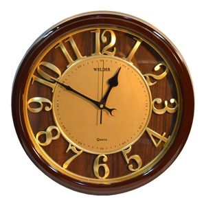 نقد و بررسی ساعت دیواری ولدر مدل Quartz gold توسط خریداران