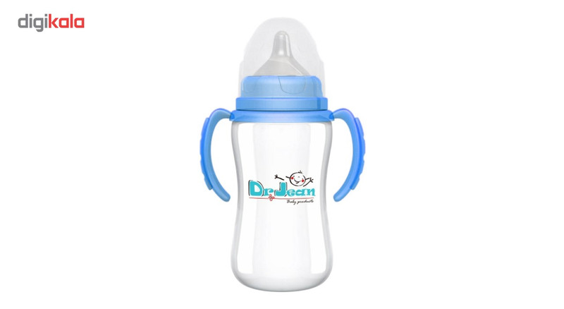 شیشه شیر پلی کربنات دکتر جین مدل B13 دسته دار ظرفیت210 میلی لیتر