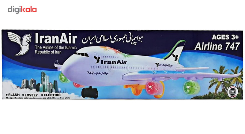 هواپیما مدل IRAN AIR 747