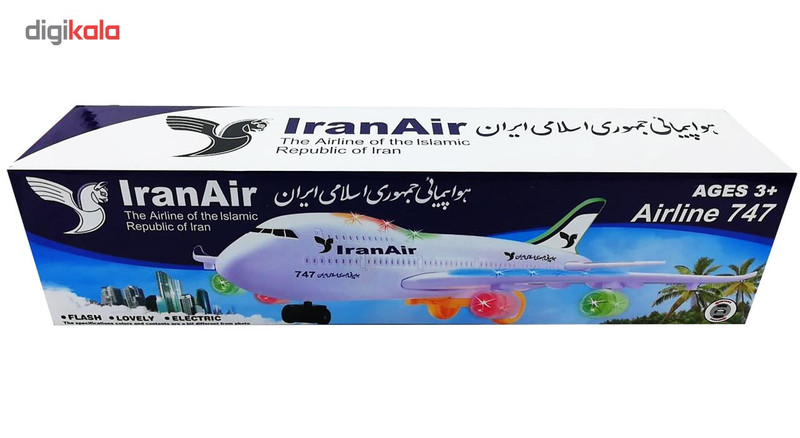 هواپیما مدل IRAN AIR 747