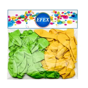 بادکنک متالایز طرح EFEX بسته 40 عددی