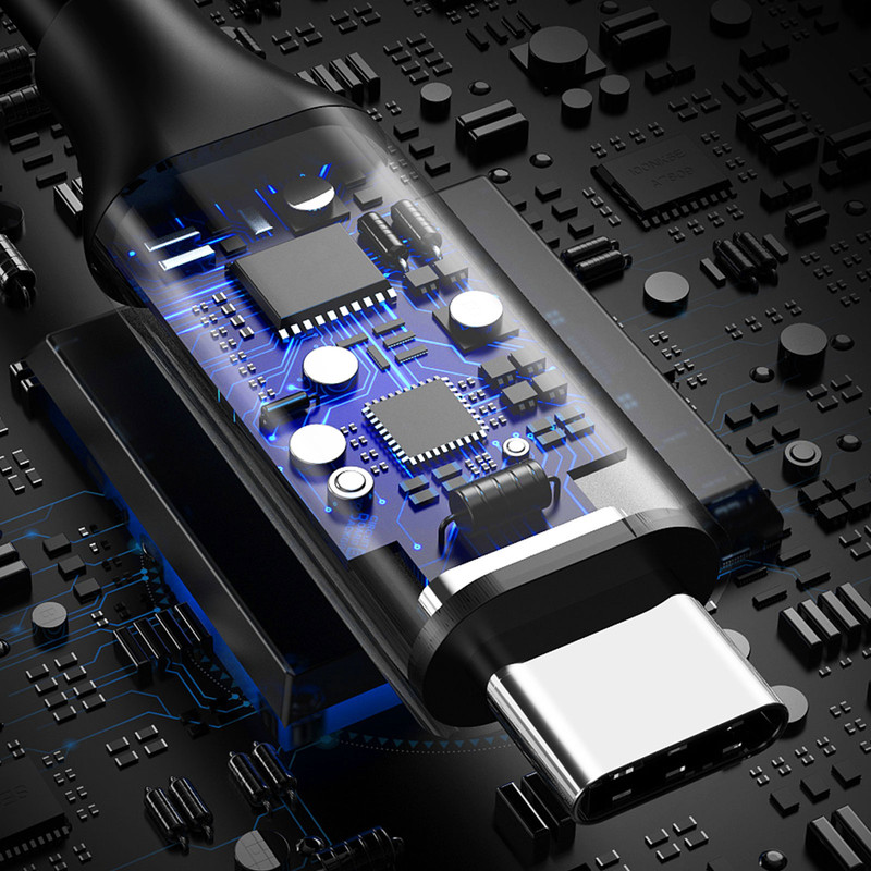 کابل تبدیل USB به USB-C تراسمی مدل CA34-061-062-063-064 طول 1 متر