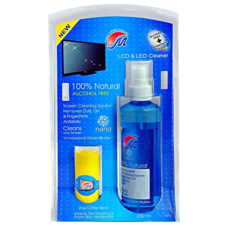 کیت تمیزکننده LCD مهرتاش حجم 250 میلی لیتر کیت تمیزکننده LCD مهرتاش حجم 250 میلی لیتر