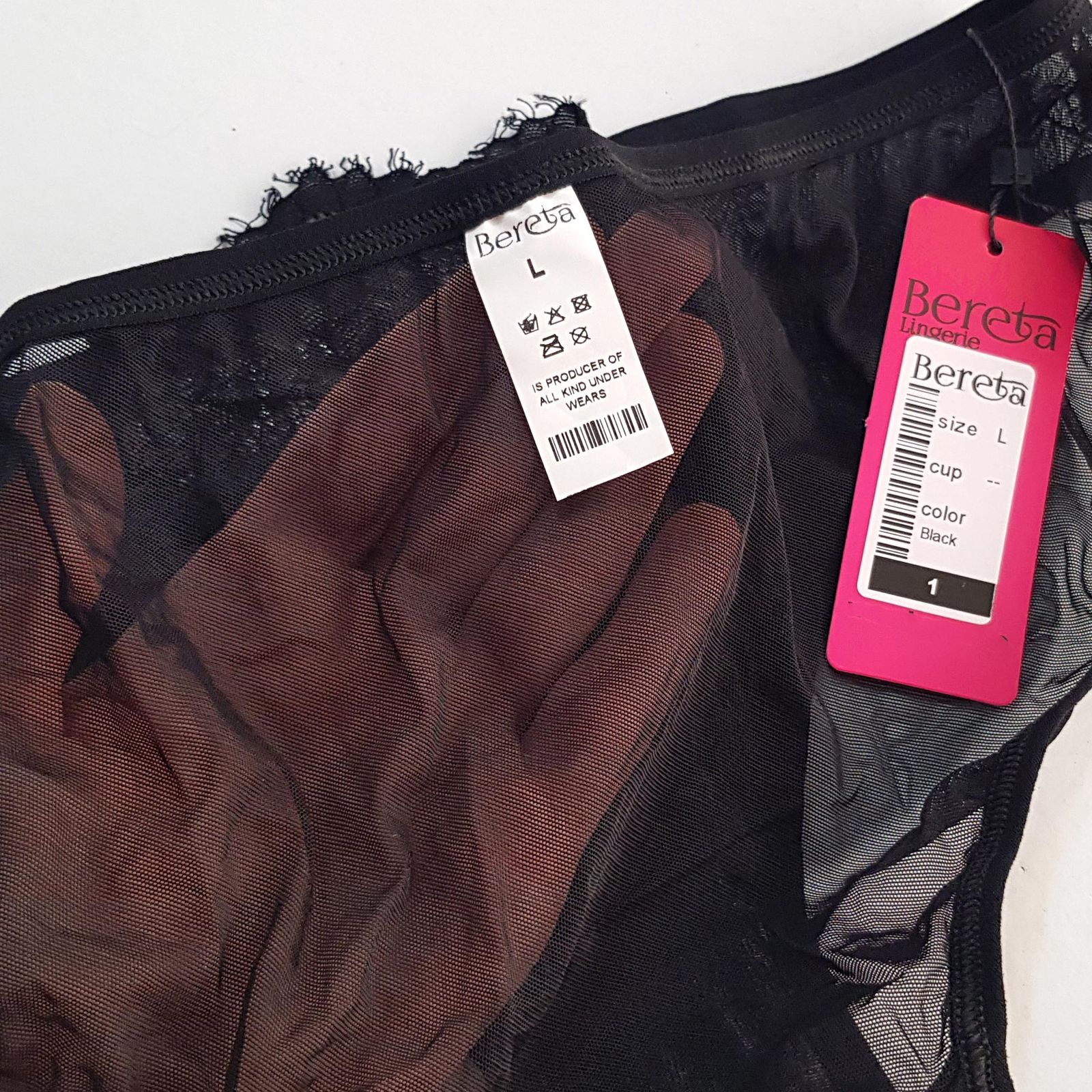 شورت زنانه برتا مدل 5155-1 رنگ مشکی - - 4