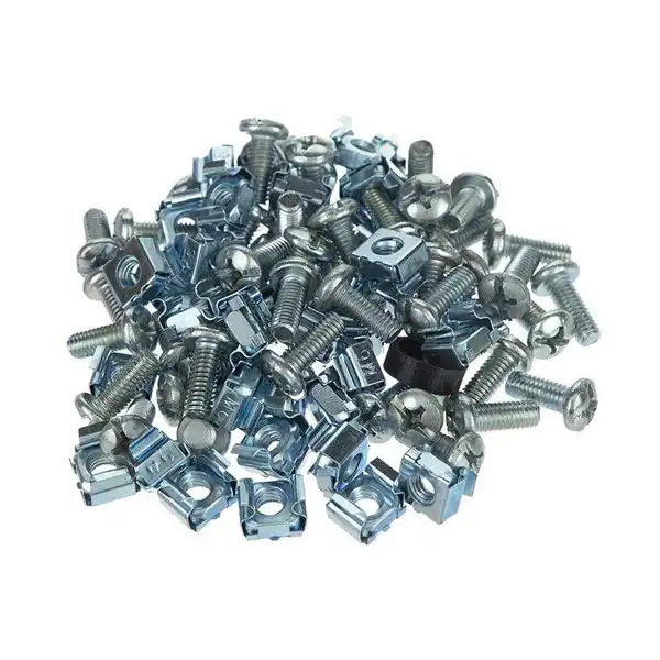 پیچ رک و مهره کیج نات و واشر مدل ۲۰۰۰۸۵۳ مجموعه 100 عددی