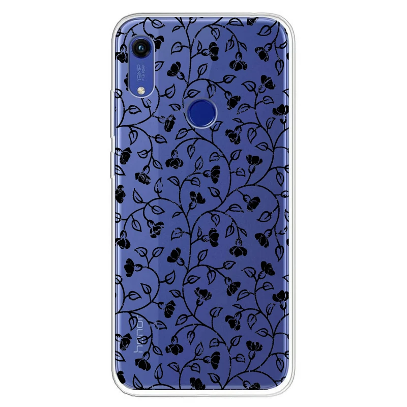 کاور مگافون طرح گل مدل C42-B مناسب برای گوشی موبایل آنر 8A / 8A Pro / 8A Prime 