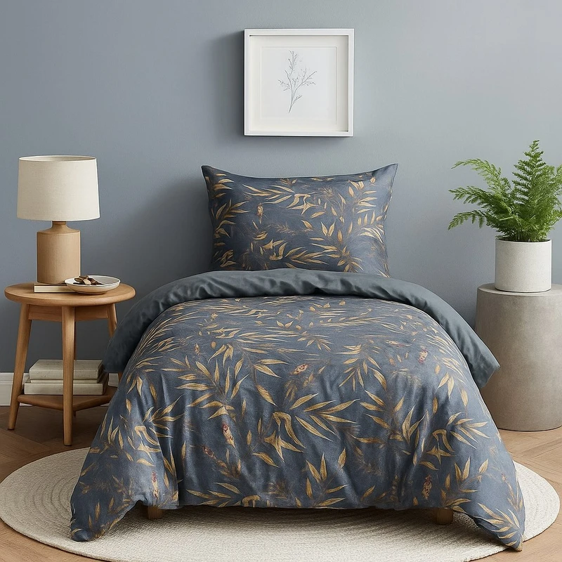 سرویس روتختی 1 نفر 4 تکه مدل گندم