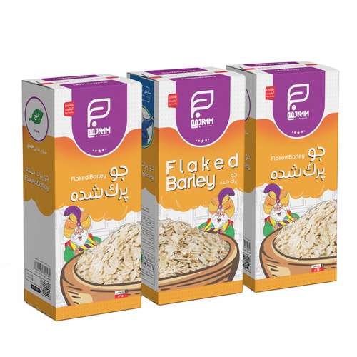 جو پرك جمع - 150 گرم بسته 3 عددی