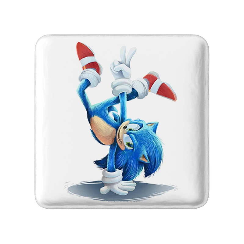 پیکسل خندالو طرح سونیک (Sonic) مدل مربعی کد 37041