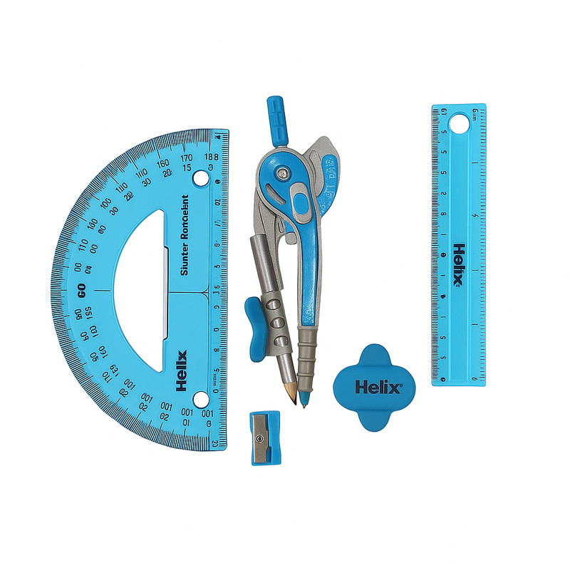 ست پرگار هلیکس مدل H500 مجموعه 5 عددی