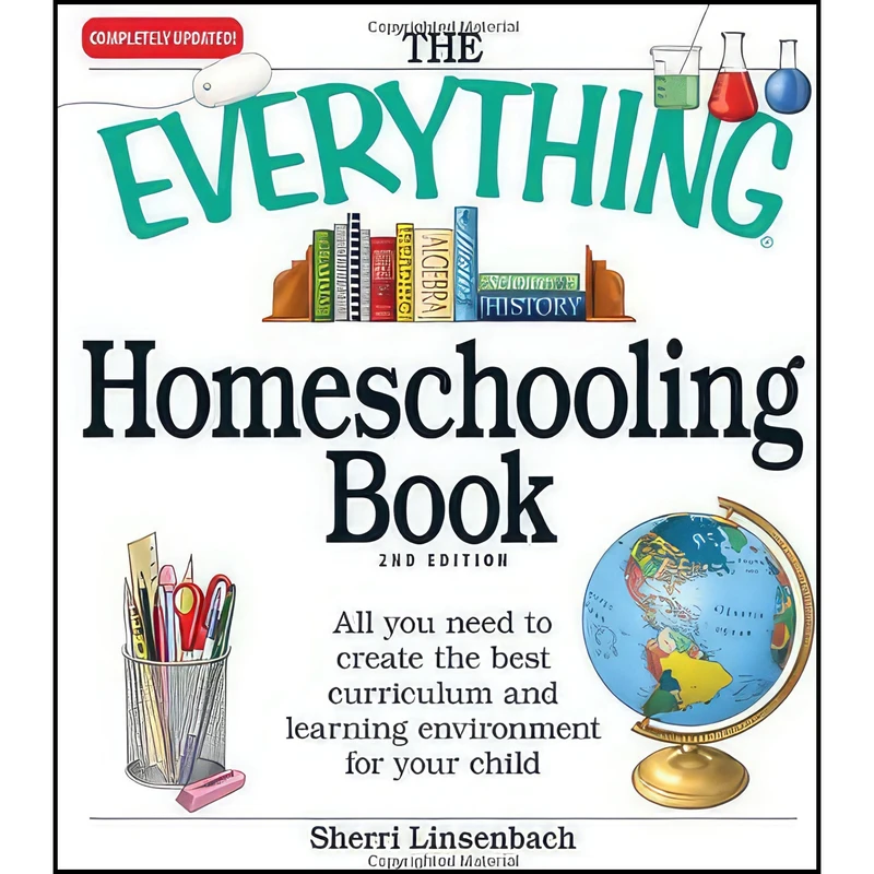 کتاب The Everything Homeschooling Book اثر Sherri Linsenbach انتشارات Everything