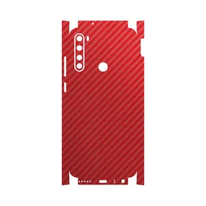MAHOOT Red-Fiber-FullSkin Cover Sticker for Xiaomi Redmi Note 8T