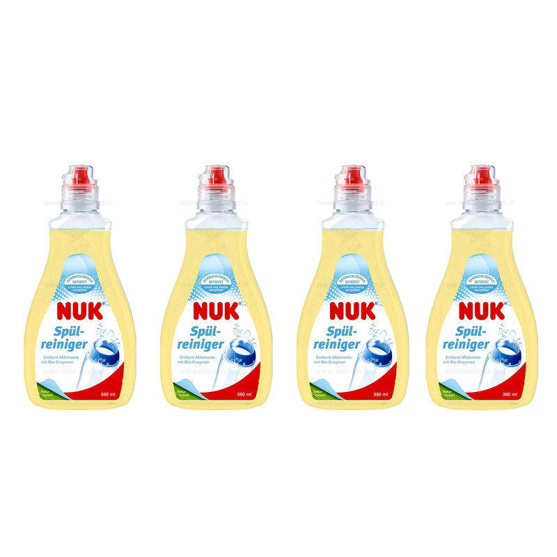 مایع استریل کننده ناک مدل N10750555.4 حجم 380 میلی لیتر مجموعه 4 عددی