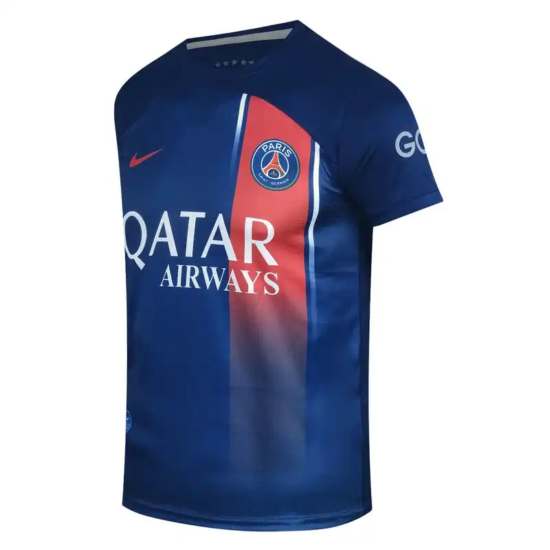 ست پنج تکه لباس ورزشی مردانه طرح پاریسن ژرمن مدل امباپه2024