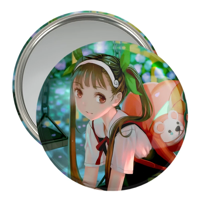 آینه جیبی خندالو مدل مایویی انیمه مونوگاتاری  کد 16187