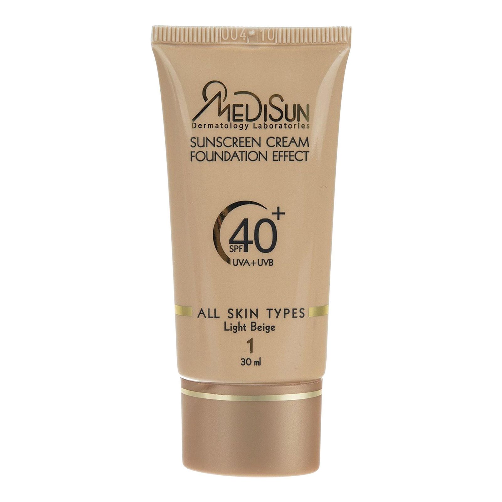 کرم پودر ضد آفتاب مدیسان مدل Light Beige حجم 30 میلی لیتر -  - 6