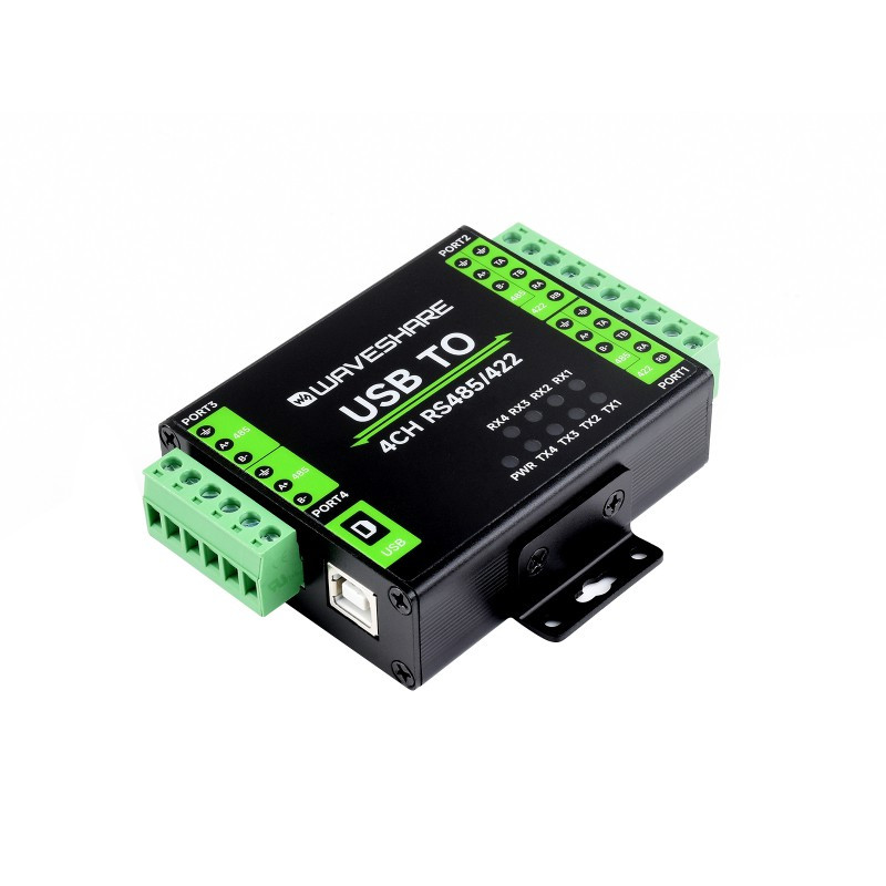 مبدل صنعتی USB به سریال ویوشیر مدل USB TO 4CH RS485/422