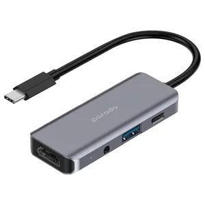 هاب 4 پورت USB-C پرودو مدل PD4ICH8