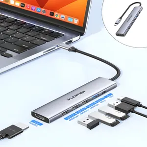 هاب 6 پورت USB-C لنشن مدل Ch17