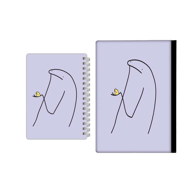 کلاسور مدل میقولی کد 2429 به همراه دفترچه یادداشت