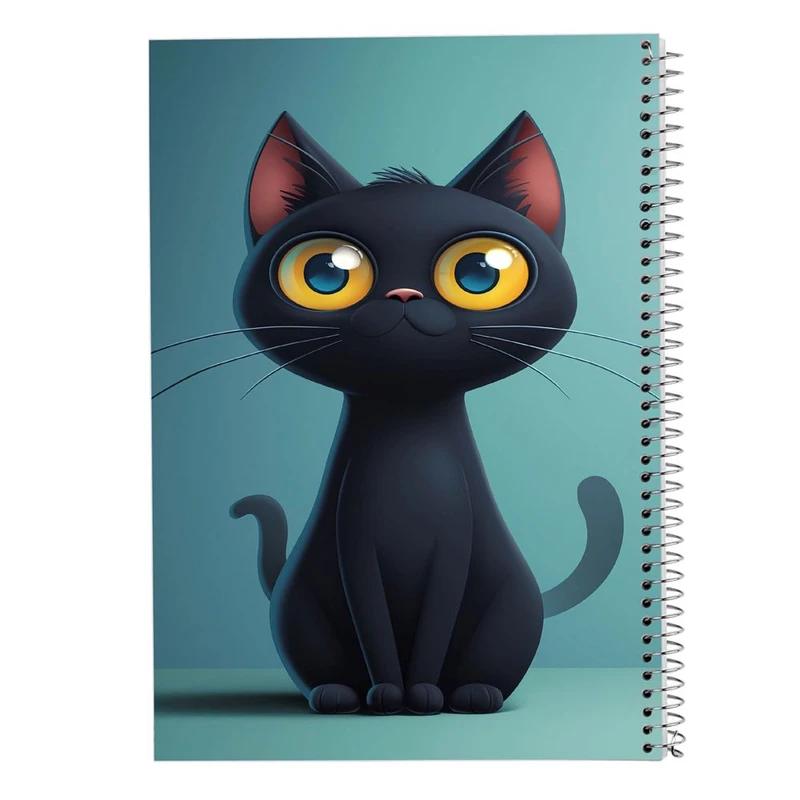 دفتر ژورنال نویسی 50 برگ مدوپد مدل نقطه ای طرح موجودات فانتزی کد DF16819