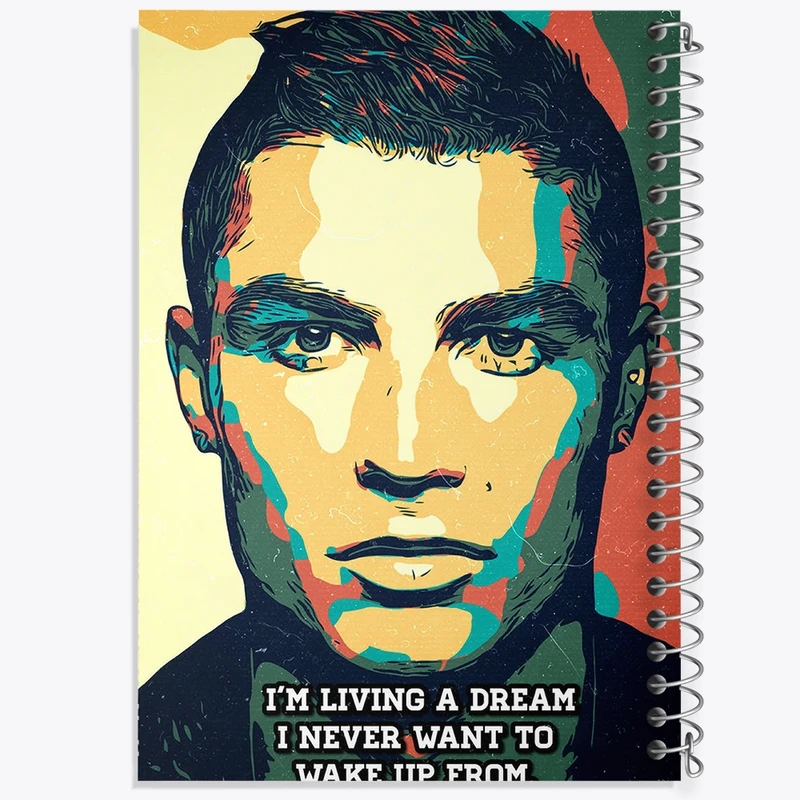 دفتر نت موسیقی 50 برگ خندالو مدل کریستیانو رونالدو کد F1792