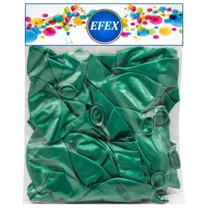 بادکنک متالایز طرح 3 EFEX بسته 40 عددی