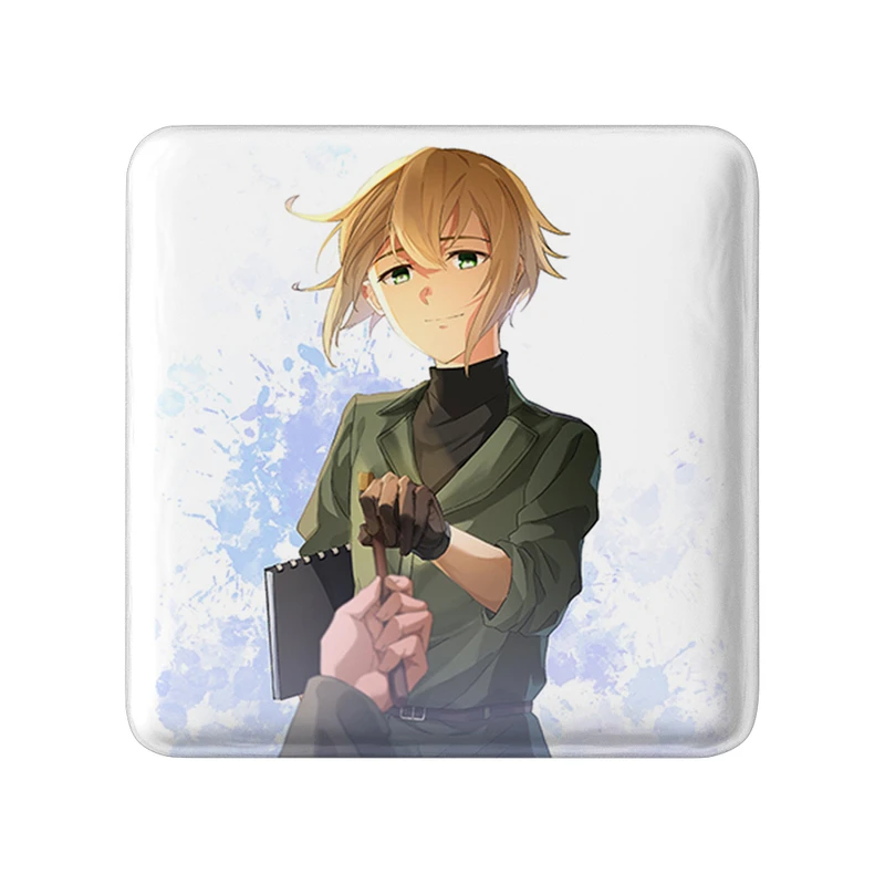 پیکسل خندالو طرح ریکا انیمه 86 مدل مربعی کد 33797