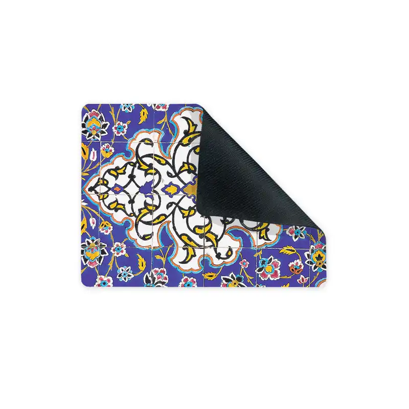 ماوس پد ترمه طراحان ایده مدل کاشی اسلیمی کد cfp1377